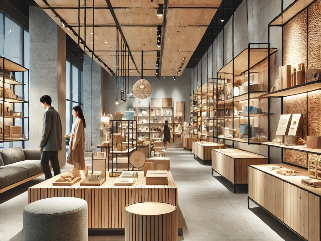 modern retail store